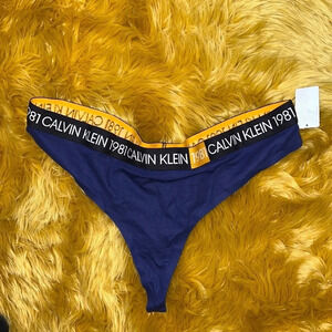 Calvin Klein high waisted thong Sz 2X